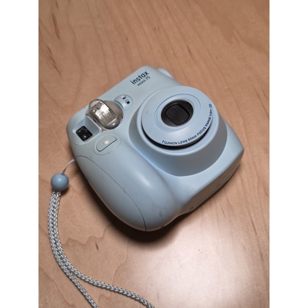 Fujifilm Instax Mini 75 Instant Camera Light Blue Instafilm